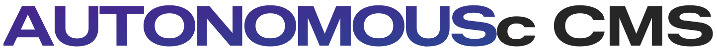 AUTONOMOUSc CMS logo